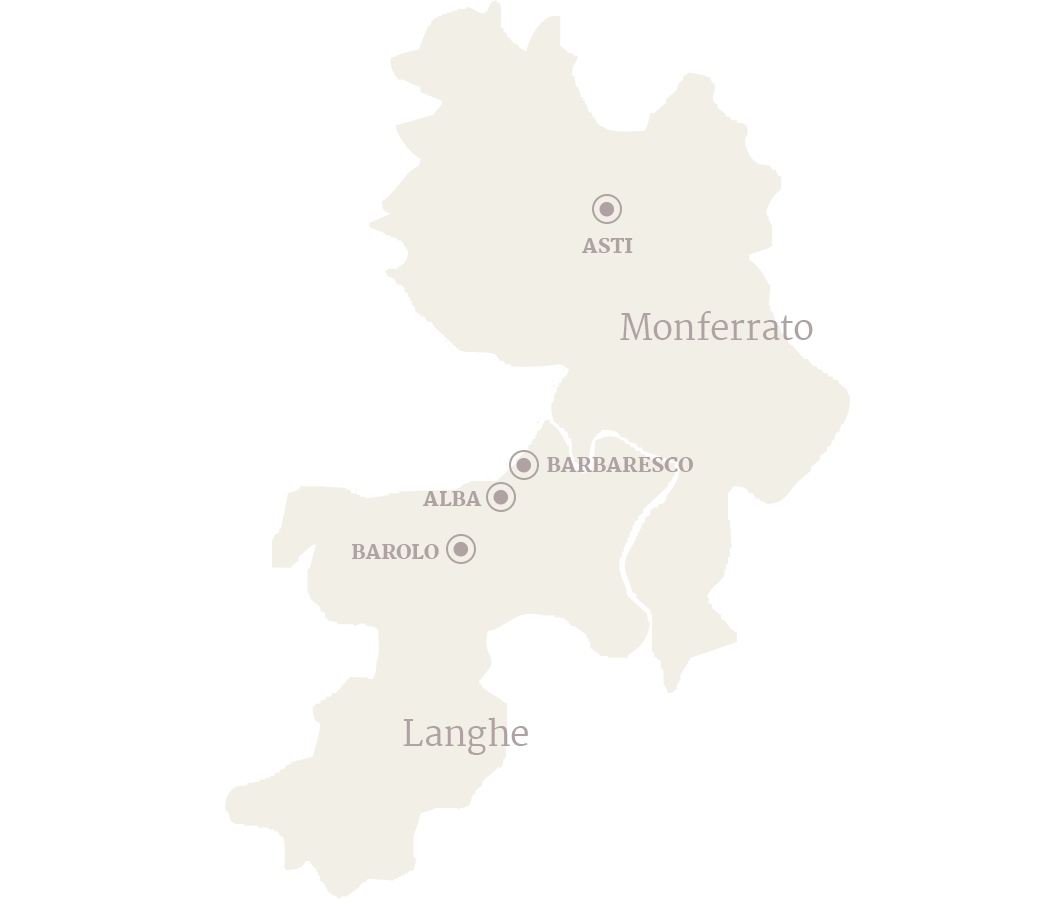 Azienda Agricola ICARDI - Map of Langhe and Monferrato